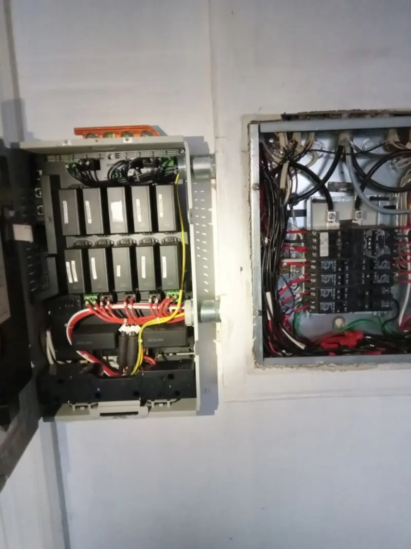 Electrical panel upgrade completed for Carbon Monoxide Detector Installation in Dickinson